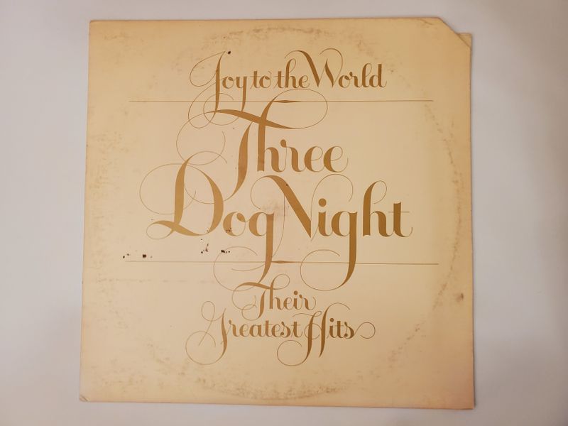 Three Dog Night Joy to the World: Their Greatest Hits vinyl record